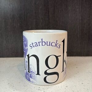 STARBUCKS VINTAGE 2001 BANGKOK city mug collection